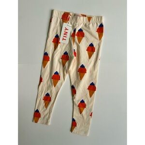 NWT Tinycottons Cold Cone Kids Leggings 6y